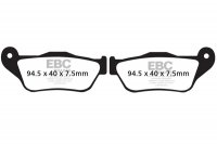 SFA430 EBC BRAKES Organic тормозные колодки  MBK YP; YAMAHA X-MAX, YP