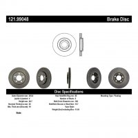 121.99048 Тормозные диски Premium AUDI, SEAT, VOLKSWAGEN перед