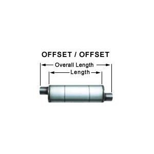 13749 Magnaflow Глушитель прямоточный 30" Body 