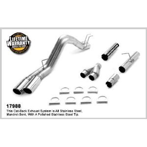 17988 Magnaflow Настроенный выпуск CATB 08' Ford S/D 4"D 