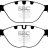 DP1482 EBC Brakes Ultimax2 Тормозные колодки перед  BMW 5XX, 6XX, 7XX, M6