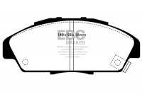 DP818 EBC Brakes Ultimax2 Тормозные колодки перед  HONDA Accord, Ascot