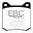 DP156 EBC Brakes Ultimax2 Тормозные колодки перед  RENAULT 16