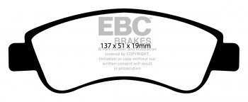 DP21374 EBC Brakes Greenstuff тормозные колодки перед. CITROEN Berlingo, C2, C3, C4, C-Elysee, DS, Xsara; DS DS; OPEL / VAUXHALL Corsa, Crossland X; PEUGEOT 206, 207, 208, 301, 307, 1007, 2008, 2008, 2008, 2008, Partner выпуска 2000-2022 года