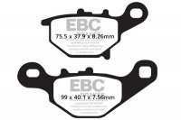 FA401TT EBC BRAKES Organic тормозные колодки  SUZUKI RM