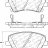 105.19120 Тормозные колодки Posi-Quiet Ceramic HYUNDAI, KIA перед