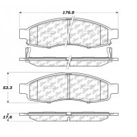 106.11830 Тормозные колодки PosiQuiet Extended Wear INFINITI, NISSAN