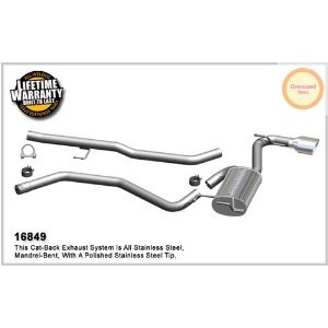 16849 Magnaflow Настроенный выпуск CATB Toyota Matrix/Pontiac Vibe 