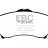 DP1798 EBC Brakes Ultimax2 Тормозные колодки перед  CHRYSLER Grand Voyager; DODGE Journey, Nitro; FIAT Freemont; JEEP Cherokee, Wrangler; LANCIA Voyager