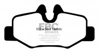 DPC1554 EBC Heavy Duty Carbon колодки зад.MERCEDES-BENZ