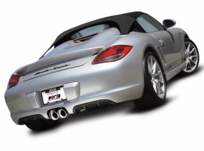 12659 Выпускная система BORLA Настроенный выпуск Porsche Boxster/Cayman 2009-2011 PORSCHE Boxster, Cayman