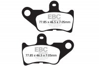 SFA336 EBC BRAKES Organic тормозные колодки  YAMAHA CV, MIO, Nouvo-Z