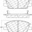105.19130 Тормозные колодки Posi-Quiet Ceramic BUICK, CHEVROLET, GMC перед