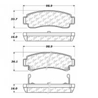 105.05110 Тормозные колодки Posi-Quiet Ceramic NISSAN