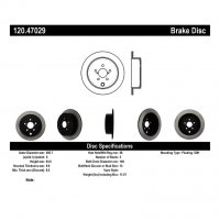 120.47029 Тормозные диски Premium SCION, SUBARU зад