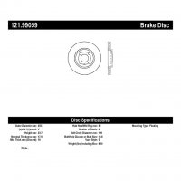 121.99059 Тормозные диски Premium VOLKSWAGEN перед