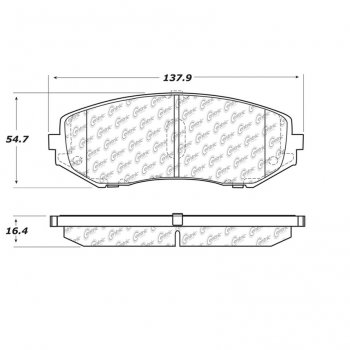 106.11880 Тормозные колодки PosiQuiet Extended Wear SUZUKI 