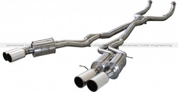 49-36317-P Afe Power Выхлопная система Cat-Back BMW M5 (F10) 12-15 V8-4.4L (tt) SS304 