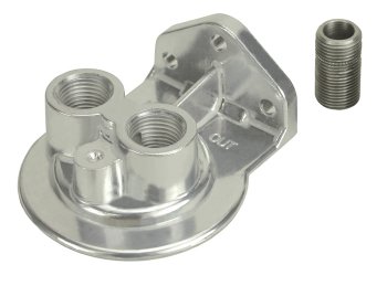 25708 DERALE Комплект переноса фильтра масла Ports Up 3/4"-16 Thread Size and 1/2" NPT Ports Allows oil filter to be remote mounted anywhere