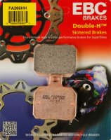 FA266HH EBC BRAKES Double-H™ тормозные колодки ADIVA SCOOTERS, APRILIA, BENELLI, BIMOTA, BOMBARDIER, CAGIVA, CPI, DERBI, DUCATI, KEEWAY, KTM, LAVERDA, MALAGUTI, MONDIAL, MOTO GUZZI, MOTO MORINI, MV, NORTON, PETRONAS, PIAGGIO, RIEJU, SUZUKI, TOMOS, VOXAN,