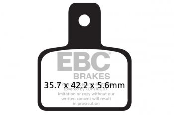 FA495 EBC BRAKES Organic тормозные колодки BETA Evo 