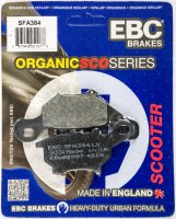SFA384 EBC BRAKES Organic тормозные колодки  YAMAHA CV