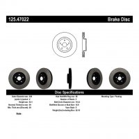 125.47022 Тормозные диски Premium SUBARU перед