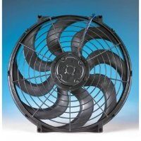 398 Flex-a-Lite Электрический вентилятор 16" S-Blade симметричный