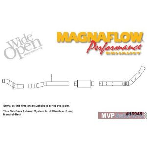 16945 Magnaflow Настроенный выпуск CATB GM Duramax 