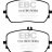 DPX2396 EBC Brakes Ultimax2 Тормозные колодки перед  MERCEDES-BENZ GLE, GLS