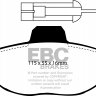 DP2945 EBC Brakes Greenstuff тормозные колодки передние FIAT Panda, Punto; ZASTAVA 10