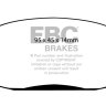 DP387 EBC Brakes Ultimax2 Тормозные колодки перед  ISUZU Gemini; MAZDA 323