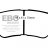 DP1392  EBC Brakes Ultimax2 Тормозные колодки зад. HYUNDAI Getz
