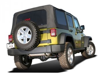 17251 Выпускная система BORLA Настроенный выпуск JEEP WRANGLER 07-08 3.8L V6 JEEP WRANGLER