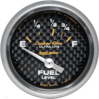 2" датчик уровня топлива, 73 E/8- 12 F, SSE, CARBON FIBER AUTO METER #4715