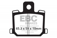 FA064 EBC BRAKES Organic тормозные колодки  YAMAHA RD