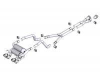 1014018 Выпускная система BORLA Настроенный выпуск 2005-2007 Chevrolet Corvette C6