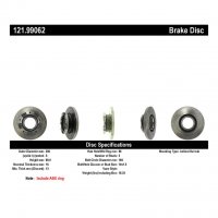 121.99062 Тормозные диски Premium FORD зад