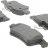 104.10950 Тормозные колодки Posi-Quiet Metallic CADILLAC, CHEVROLET, FORD, JAGUAR, MAZDA, PEUGEOT, SAAB, VOLVO зад.