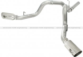 49-44043-P Afe Power Выхлопная система DPF-Back 4.0" GM Dsl Trk 11-14 V8-6.6 pol-dual 