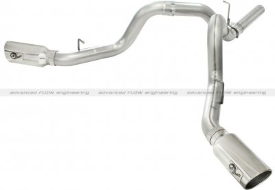 49-44043-P Afe Power Выхлопная система DPF-Back 4.0" GM Dsl Trk 11-14 V8-6.6 pol-dual 