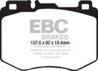 DP62210 EBC Brakes Greenstuff тормозные колодки перед. MERCEDES-BENZ GLC