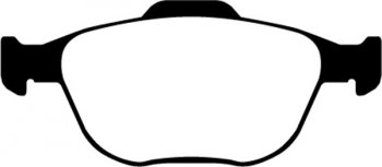 DP41641R EBC Brakes Yellowstuff Тормозные колодки перед FORD Fiesta, Focus Ширина 156мм, Высота 67мм, Толщина 16мм