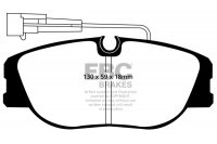 DP733 EBC Brakes Ultimax2 Тормозные колодки перед  ALFA ROMEO 155, RZ, SZ Coupe; FIAT Coupe, Croma, Tipo; LANCIA Dedra, Delta, Thema