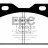 DP220 EBC Brakes Ultimax2 Тормозные колодки перед  PEUGEOT 104; RENAULT 14