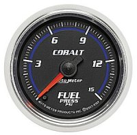 2" датчик давления топлива, 0-15 PSI, FSE, COBALT AUTO METER #6162