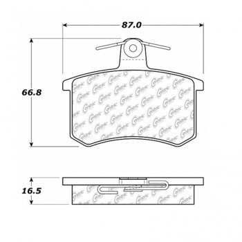 309.02280 StopTech Тормозные колодки Performance Pads ALFA ROMEO,AUDI 