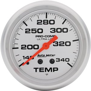 Water Temp Gauge - Autometer 4436 Water Temp Gauge Water TemperatureMechanical