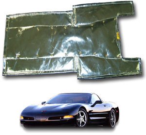 16570 THERMO TEC Коврик изоляционный для C5 Corvette C5 Corvette Tunnel Heat Shield Fits C5 Corvette tunnels