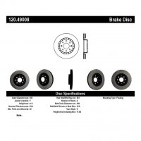 120.49008 Тормозные диски Premium CHEVROLET, SUZUKI перед